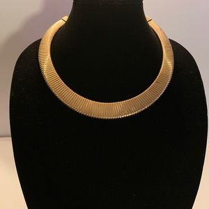 Jewelry | Thick Gold Collar Necklace 
